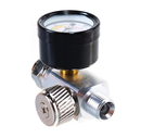 ACC609 / AIR ADJUSTING REGULATOR VALVE WITH PRESSURE GAUGE FOR SPRAY GUNS