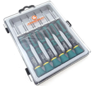 D3750T08S / 8 PCS PRECISION SCREWDRIVER SET L: 50MM SIZE:  T5 - T20