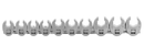 R19H310S / 10 PCS 3/8" DR. CROWFOOT WRENCH SET 10-19MM