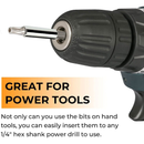 S29H2133S / 33 PCS 1/4" Dr. SECURITY BIT SET