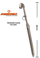 AG010039 / 160 LB/SQ.IN 270 MM PROFESSIONAL TIRE PRESSURE GAUGE