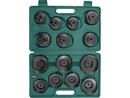 AI050004 / 15 PCS. STEEL OIL FILTER WRENCH KIT (CUP TYPE)