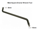 AI050040 / 8/10 MM DRAINER WRENCH EUROPEAN CARS: RENAULT
