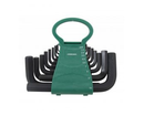 H01MH118S / 18 PCS SHORT ARM HEX KEY WRENCH SET METRIC: 1.5 to 19 MM