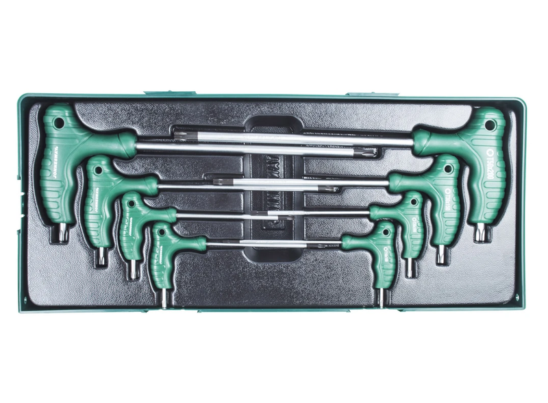 H10MT08SP / 8 PCS TWO WAY STAR & TAMPERPROOF KEY SET