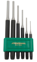 M63106S / 6 PCS. PIN PUNCH SET METRIC SIZE: 2X115, 3X125, 4X150, 5X165, 6X180, 8X180 MM