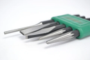 M64105S / 5 PCS. CHISEL-PUNCH SET BLACK FINISH