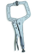 P53M11 / 11" LONG LOCKING "C" CLAMP WITH PAD