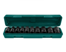 S03A3210S / 10 PCS. 3/8" DRIVE 6 PT FLANK IMPACT SOCKET SET SAE SIZE: 5/15" - 7/8"