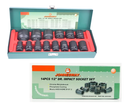 S03A4414S / 14 PCS 1/2" DRIVE IMPACT SOCKET SET SAE SIZE: 3/8" - 1-1/4"
