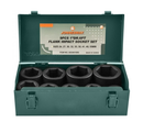 S03A8109S / 9 PCS 1" DRIVE 6 PT FLANK IMPACT SOCKET SET METRIC SIZE:  24 - 50 MM
