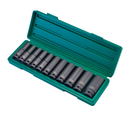 S03AD4211S / 11 PCS. 1/2" DR. DEEP IMPACT SAE SIZE: 3/8" to 1"