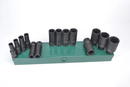 S03AD4414S / 14 PCS 1/2" DRIVE DEEP IMPACT SOCKET SET SAE SIZE: 3/8" to 1-1/4"
