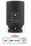 S03AD6119 / 3/4" DRIVE 6PT FLANK DEEP IMPACT SOCKET SIZE: 19 MM