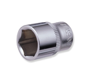3/8" DRIVE 6PT FLANK SOCKETS CR-V STEEL DIN:3124 METRIC SIZE: 6 to 24 MM