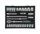 S04H4131SP / 31 PCS 1/2" DRIVE SOCKET KIT SET METRIC SIZE: 10 to 32 MM