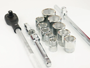 S04H6315SA / 15 PCS 3/4" DRIVE 6PT FLANK SOCKET WRENCH SET METRIC SIZE: 22 to 50 MM