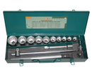 S04H6415S / 15 PCS 3/4" DRIVE 12 PT FLANK SOCKET WRENCH SET SAE SIZE: 7/8" to 2"