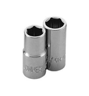 1/4" DRIVE 6PT SOCKETS MAXI-DRIVE CR-V STEEL ANSI/ASME: B107.1 METRIC SIZE: 4 to 13 MM