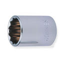 3/8" DRIVE 12PT SOCKETS MAXI DRIVE ANSI/ASME: B107.1 METRIC SIZE: 8-19MM