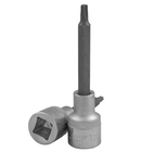 S07H4 / 1/2" DRIVE STAR DEEP BIT SOCKETS CR-V STEEL DIN: 3120 SIZE: T30 to T55