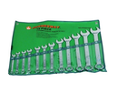 W26112SA / 12 PCS COMBINATION WRENCH CR-V STEEL DIN: 3113 METRIC SIZE: 10 to 32 MM
