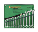 W26112SA / 12 PCS COMBINATION WRENCH CR-V STEEL DIN: 3113 METRIC SIZE: 10 to 32 MM
